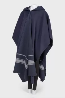 Dark blue cape