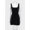 Velvet black dress