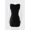 Velvet black dress