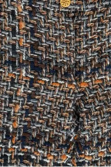 Wool tweed trousers