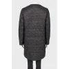 Textured metallic coat