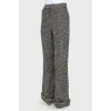 Houndstooth trousers