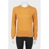 Sweater with beads