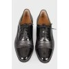 Oxfords with lacquer inserts